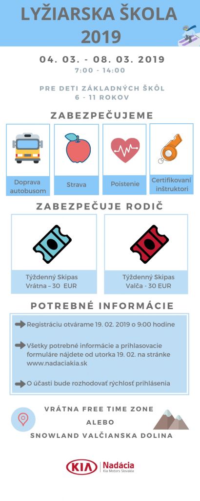Nadácia KIA - Lyžiarska škola Nadácia KIA - Lyžiarska škola
