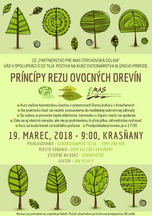 Princípy rezu ovocných drevín 1