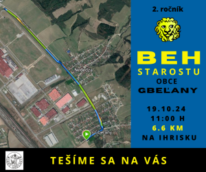 Beh starostu obce Gbeľany